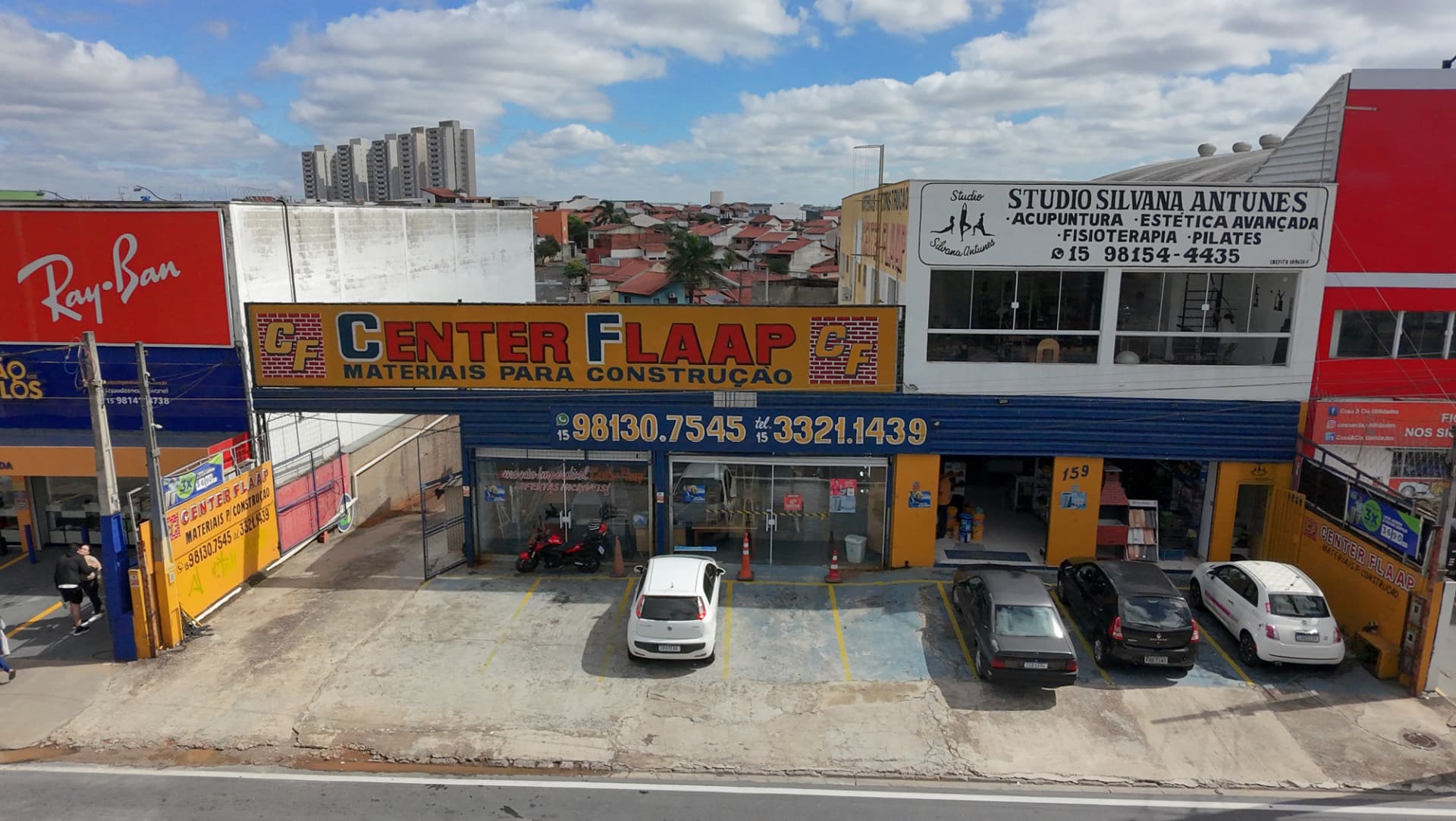 Fachada da Center Flaap em Sorocaba